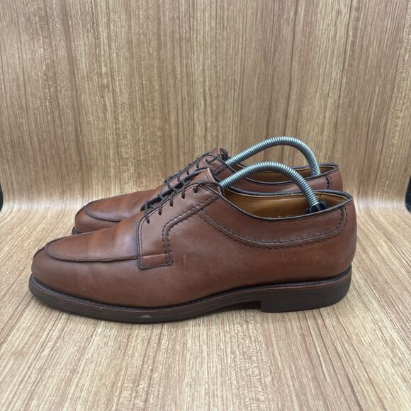 Allen Edmonds Stockbridge Brown Leather Split Toe Derbys  Mens Size 9.5 D #3754‎ main image 6